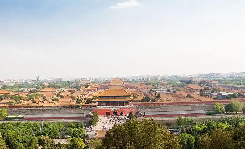 故宫博物馆远景全景_高清图片_全景视觉