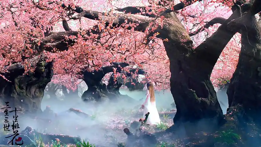 古装玄幻电影三生三世十里桃花高清唯美图片合辑