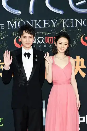 赵丽颖冯绍峰结婚 一起欣赏图片合影