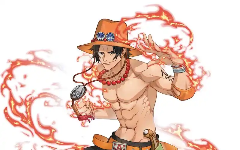 【绘画过程】火拳艾斯!燃起来了!