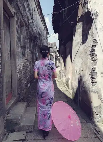 其它 粉色佳人～～手机拍摄 写美篇  江南水乡之所以美,它不仅仅是水