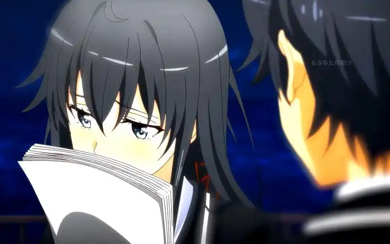 "比企谷八幡的故事已经结束了"