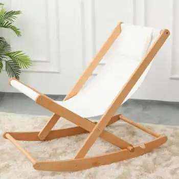 捷陆龙60摇椅阳台家用休闲摇椅折叠阳台家用休闲午睡躺椅大人户型