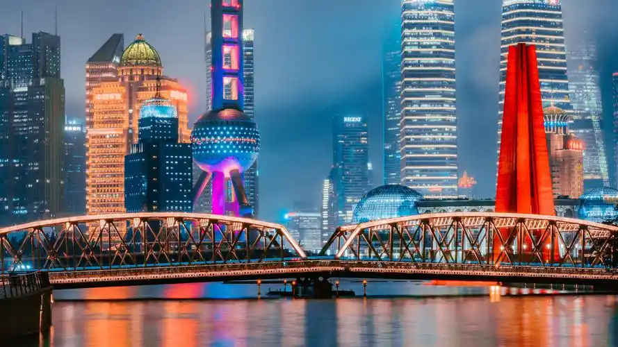 上海迷人的夜色