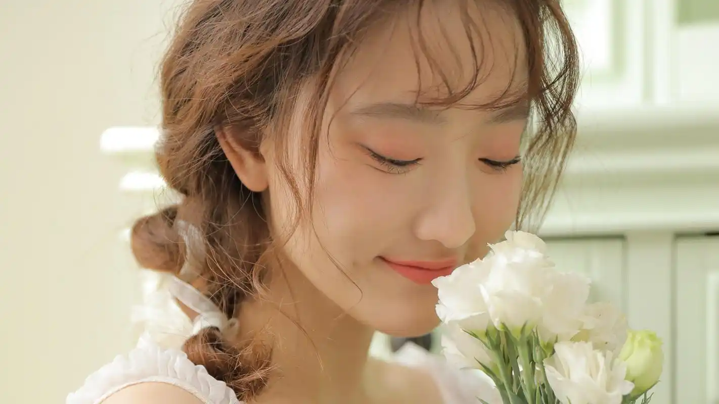 白纱唯美女生高清桌面壁纸壁纸【4】