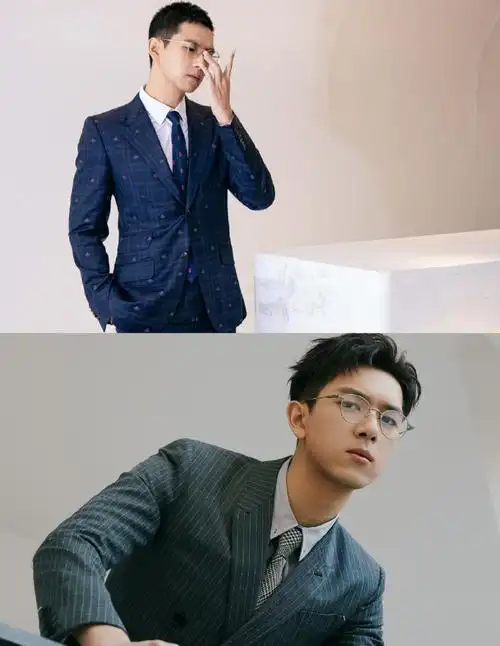 李现眼镜半永久吧#李现戴眼镜也太帅了吧,李现笑起来就是大学博讯多