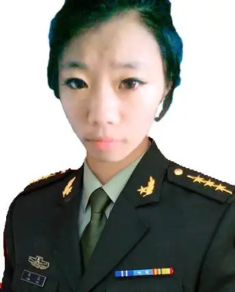 谁能帮我ps一张我穿军装的照片,一杠三星的