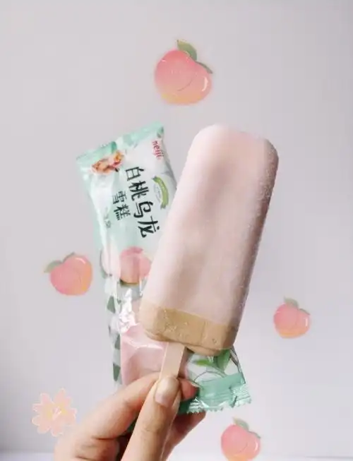 🍑白桃乌龙雪糕,美味到爆!