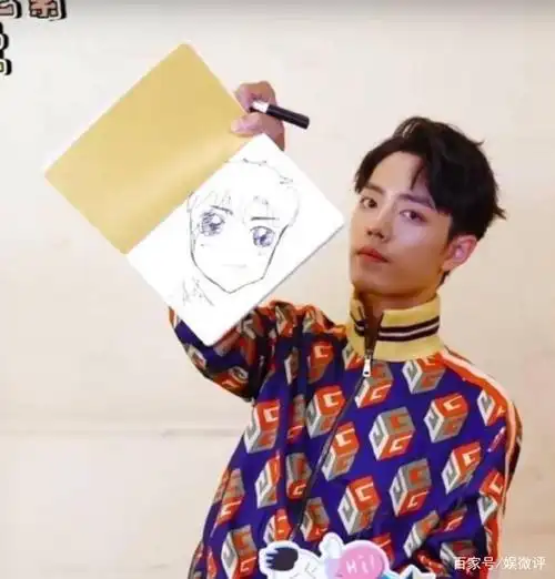 这是肖战的自画像,这布灵布灵的大眼睛,爱了,爱了!