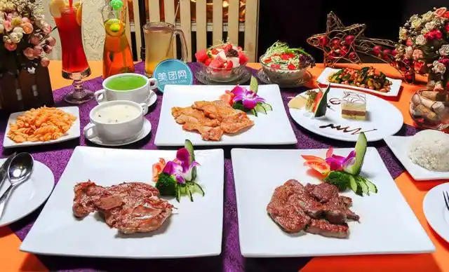 【卡拉奇西餐厅】【浪漫双人套餐】,提供免费wifi