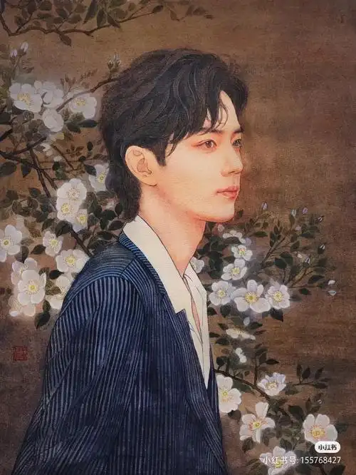 插画分享肖战头像