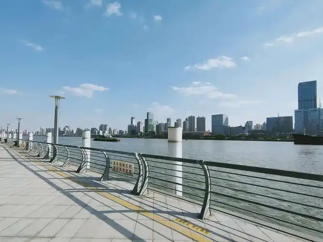 上海北外滩滨江绿地景观