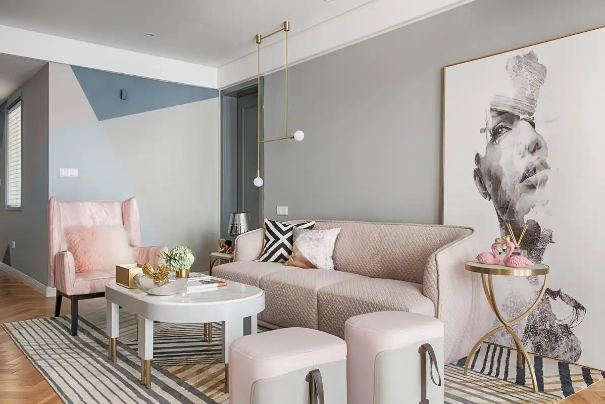 16平米客厅装修效果图案例_2021装修效果图-齐家网装修图片频道