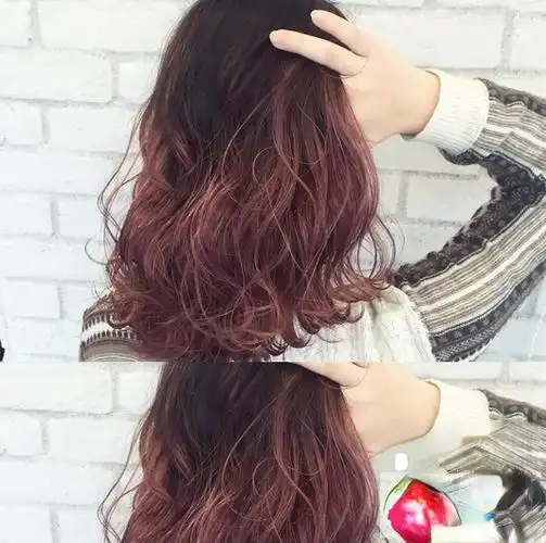 显白红色系染发大全暖暖发色秋冬季节必选