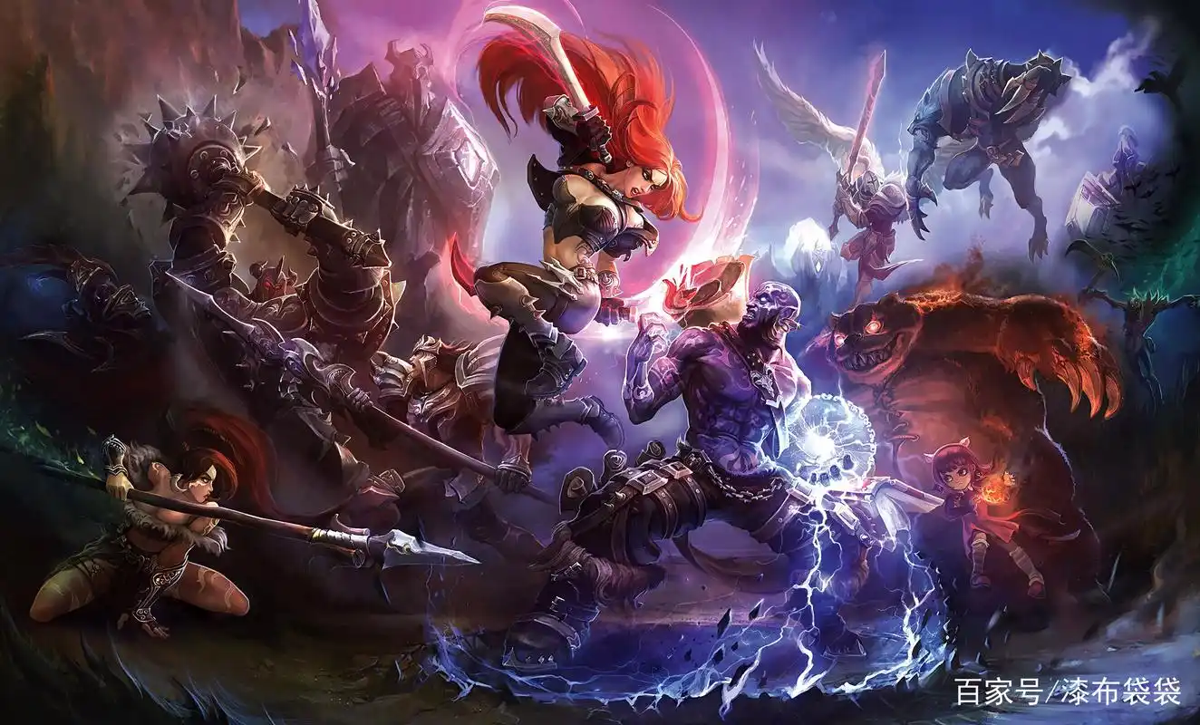 英雄联盟:早期宣传海报,只有老玩家才记得这几张图