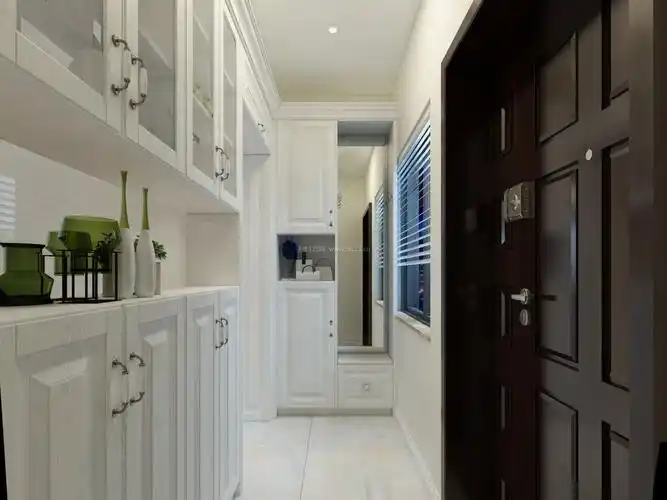 入户门装修设计_入户玄关装修效果图_带入户花园的装修