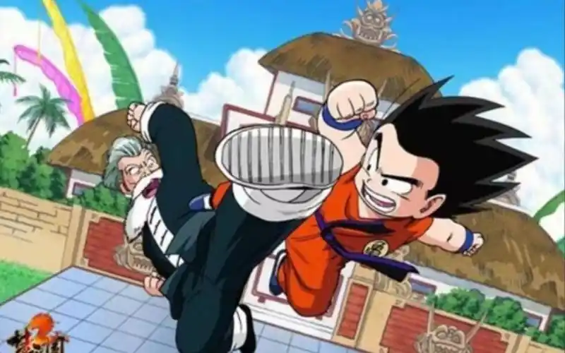 小悟空vs泰斗龟仙人 天下第一武道会 这把师徒局