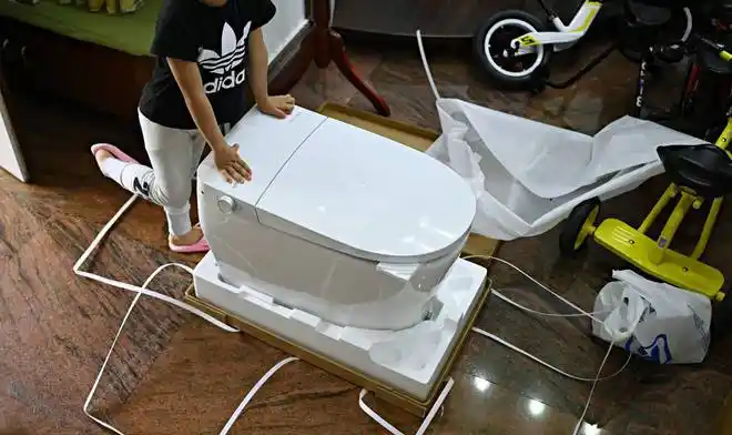 20年旧马桶改造智米马桶一体机实测