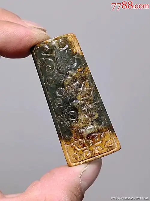 战汉时期老玉勒子,老玉,高古玉,古玉