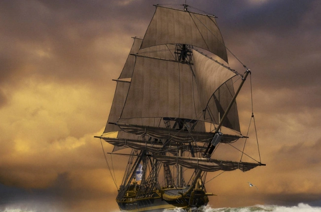 古代帆船靠风航行,那么遇到逆风还能走么?今天算是涨知识了