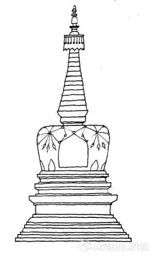 中国画院白塔庵塔