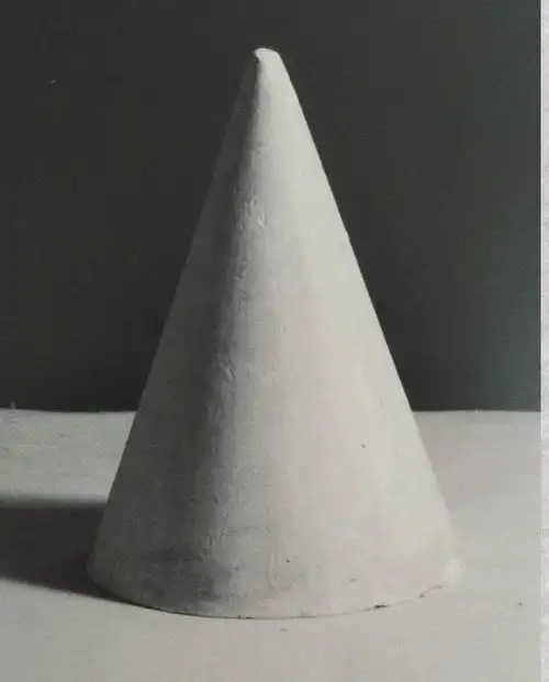 素描学习第八课《圆锥体的画法》