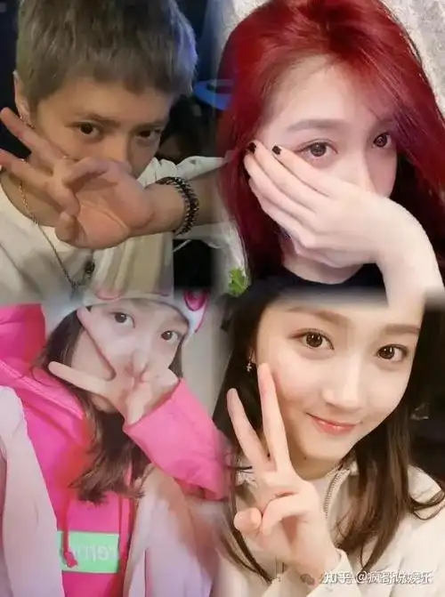 微博上艾特了关晓彤,并宣布:"大家好,给大家介绍一下,这是我的女朋友