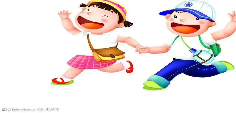 卡通小朋友图片