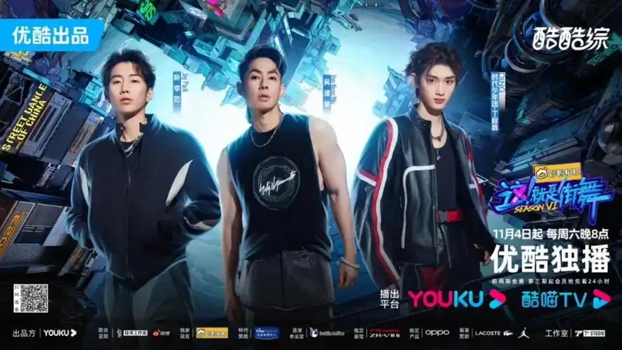 优酷视频《这就是街舞第六季》宣传海报