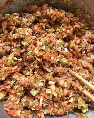 【白菜胡萝卜猪肉饺子馅图片】只是因为521_下厨房