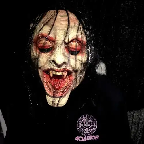 万圣节恐怖面具剧本杀鬼屋密室逃脱鬼脸头套贞子装扮npc道具