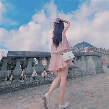唯美小清新背影女生头像大全