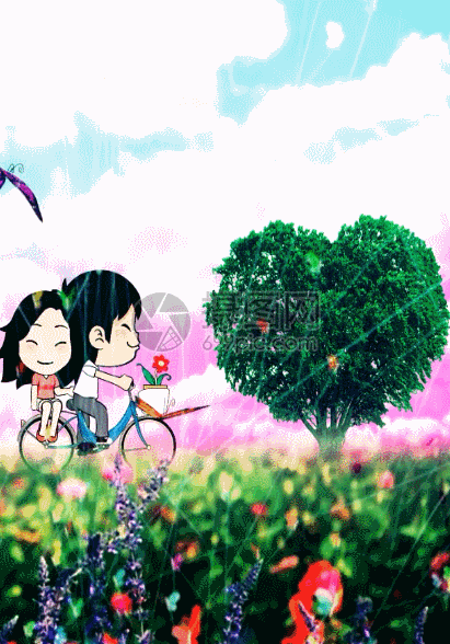 蝴蝶薰衣草h5动态背景