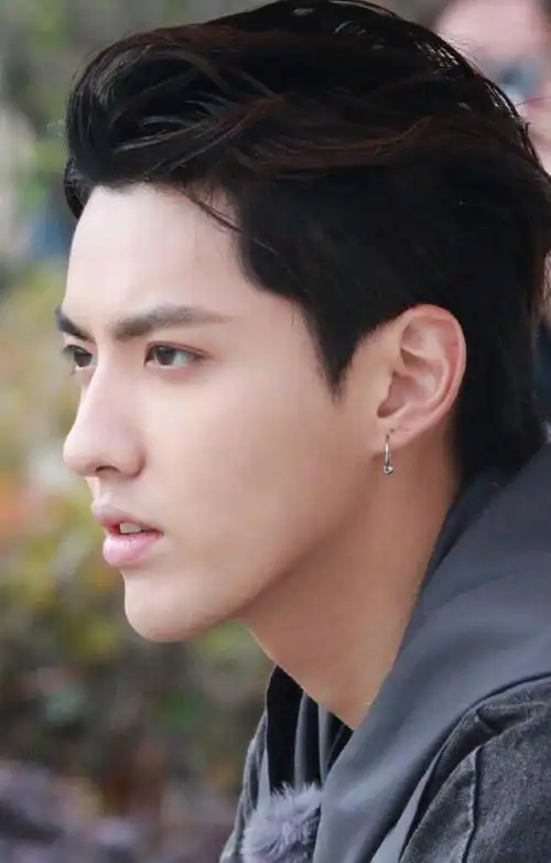 吴亦凡的侧颜杀