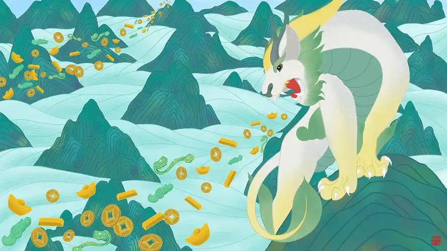 《中国神怪》系列插画作品——貔貅