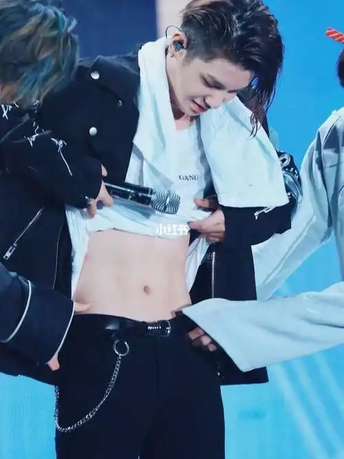 nine percent腹肌合集96_腹肌_朱正廷_蔡徐坤_黄明昊_ninepercent