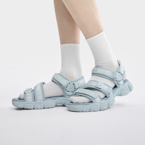 斐乐(fila)【猫爪凉鞋】女鞋时尚休闲舒适百搭女凉鞋女复古魔术贴凉鞋