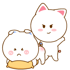 桃小仙 情侣篇 微信表情 可爱 gif 动态