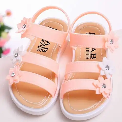 促销夏季新款110岁女童凉鞋女沙滩鞋女童鞋儿童小女孩凉鞋女公主鞋