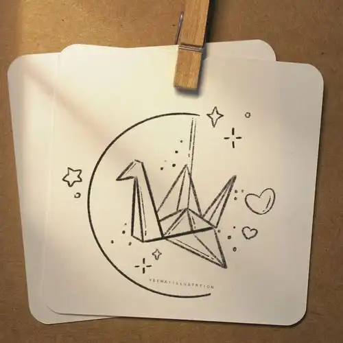 78简笔画79梦幻千纸鹤79附过程