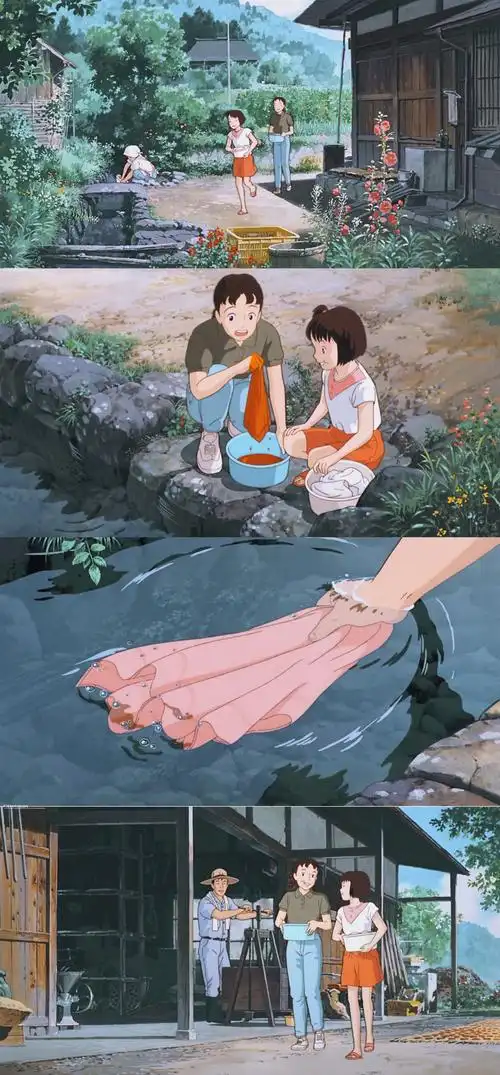 宫崎骏动漫拼接手机壁纸