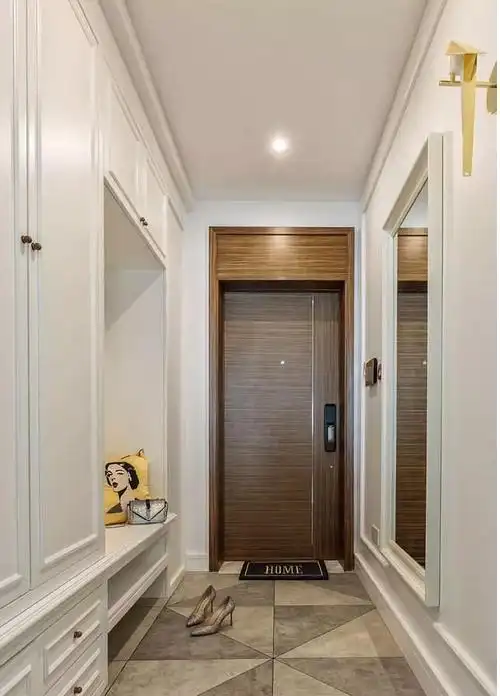 玄关这样设计,进门前的第一道风景