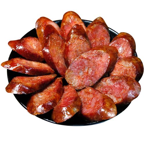 四川特产麻辣香肠农家自制川味纯肉烟熏腊肠500g 薇娅推荐