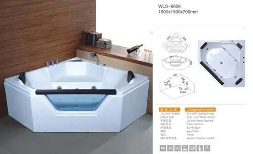 价格请在线咨询)【标准配置】整体浴缸【产品尺寸】1500x1500x740mm