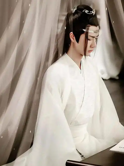 白衣古装男生系列——王一博#新氧要你红计划