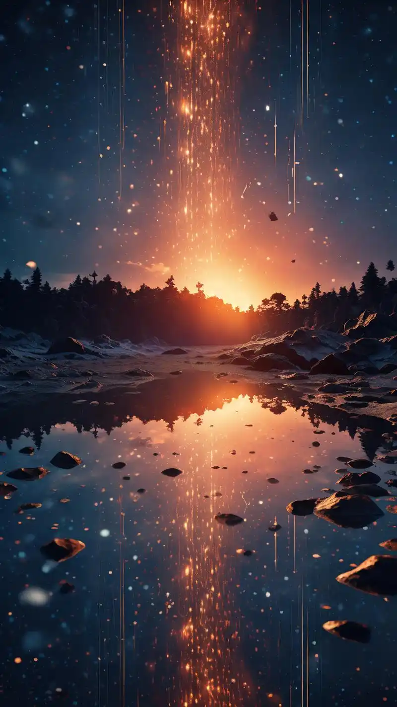 手机锁屏星空壁纸图片90梦幻星辰触手可及 哇喔～这些手机锁屏星空