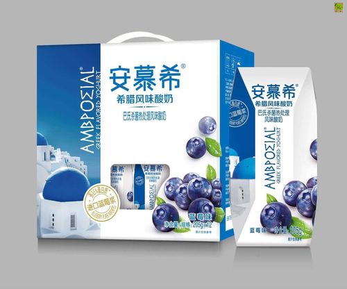 伊利安慕希腊风味安暮希阿幕希牛奶整箱混合口阿莫西酸奶205x12