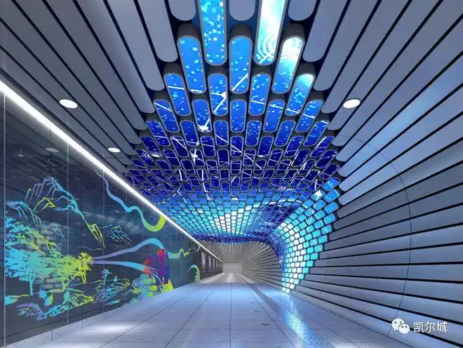 抢先看丰台这条地铁线各站的装修效果图曝光