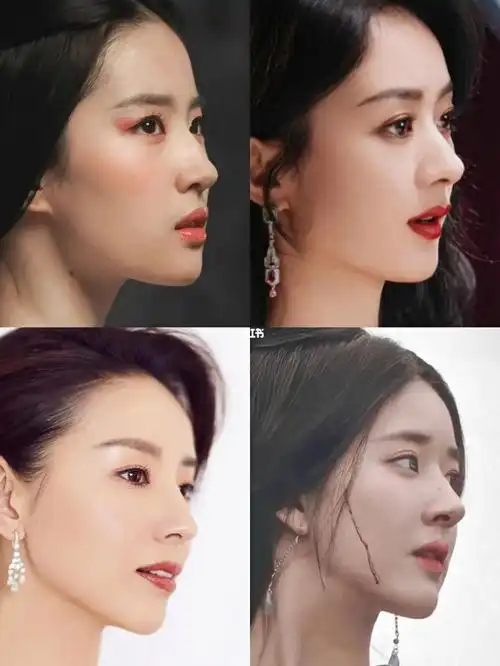 内娱鼻子好看的女明星