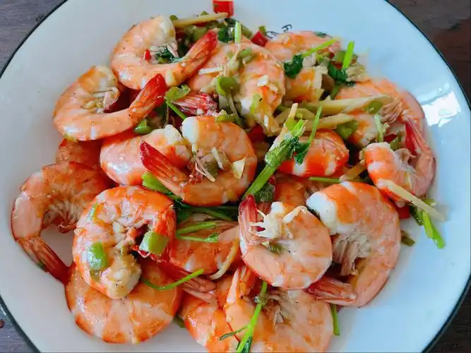 家常炒虾